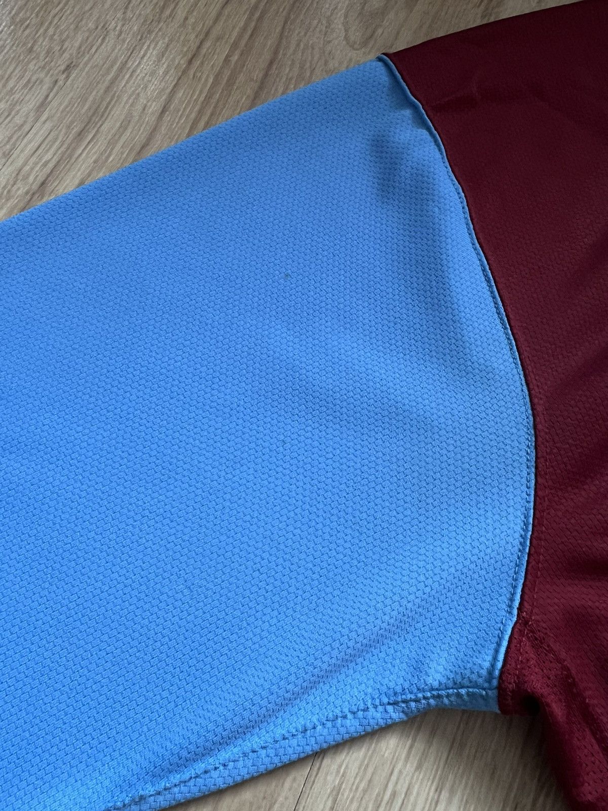 Nike Nike Aston Villa 2007-2008 Long Sleeve Home Soccer Jersey Size US XL / EU 56 / 4 - 17 Thumbnail