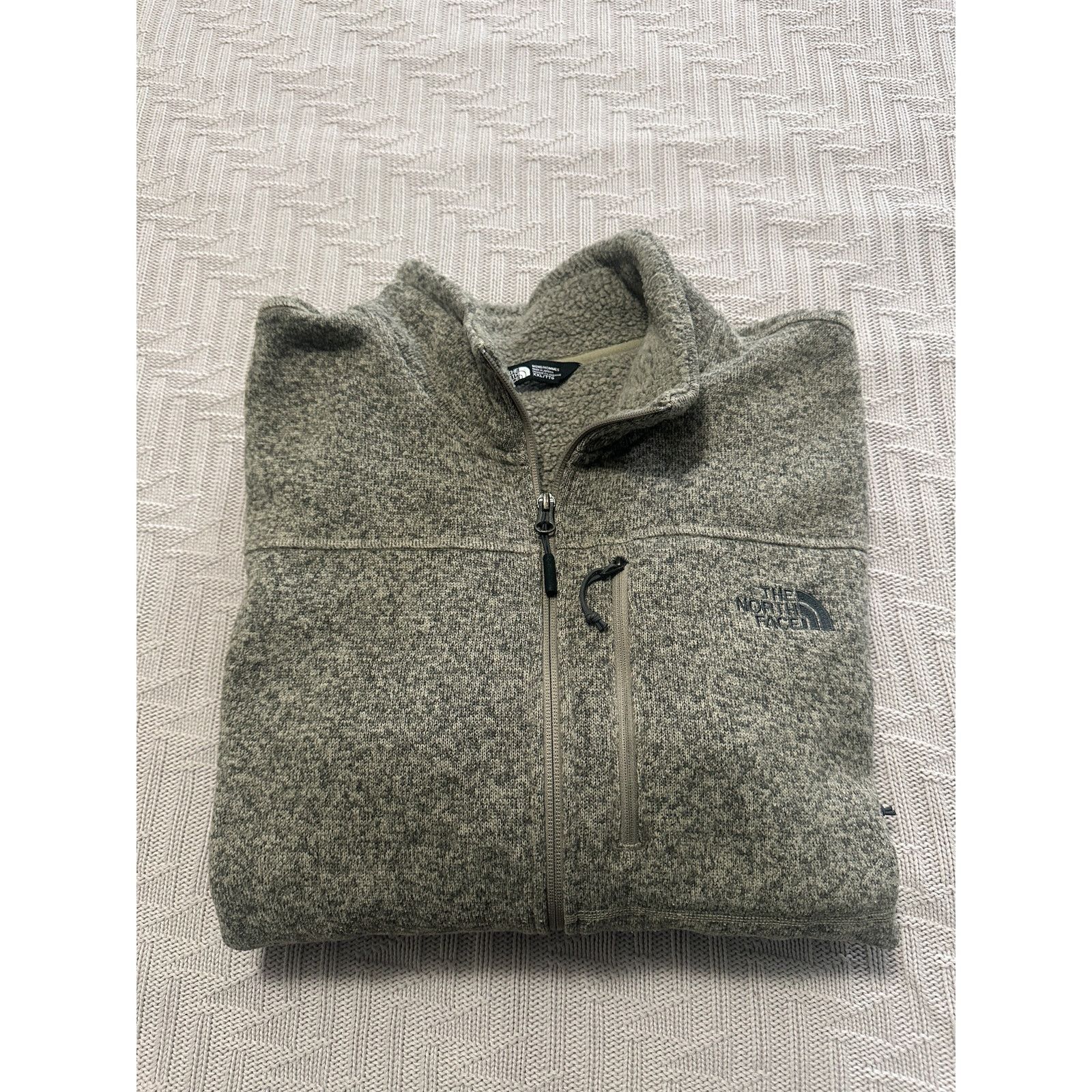 The North Face The North Face oatmeal full zip fleece jacket size XXL Size US XXL / EU 58 / 5 - 1 Thumbnail