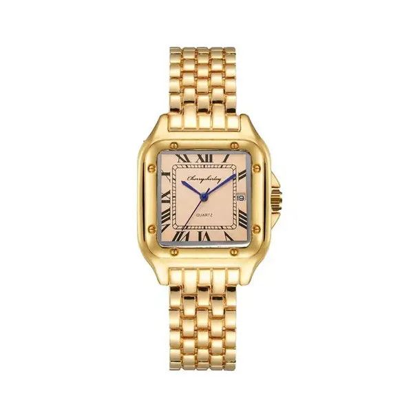 Other Vintage 90s vintage retro luxury style quartz Gold watch Size ONE SIZE - 7 Thumbnail