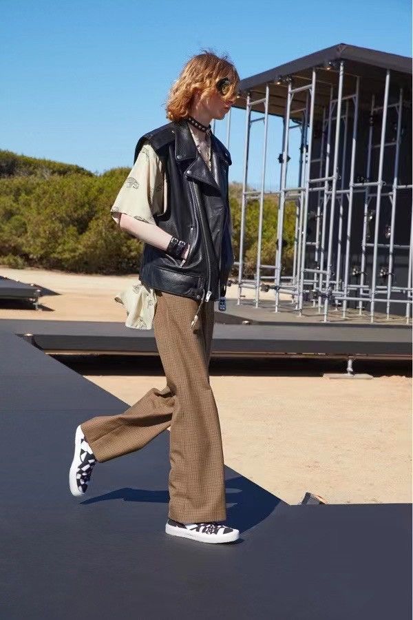 Celine × Hedi Slimane Celine checked wool flared bootcut pants Sz46 Size US 30 / EU 46 - 4 Thumbnail