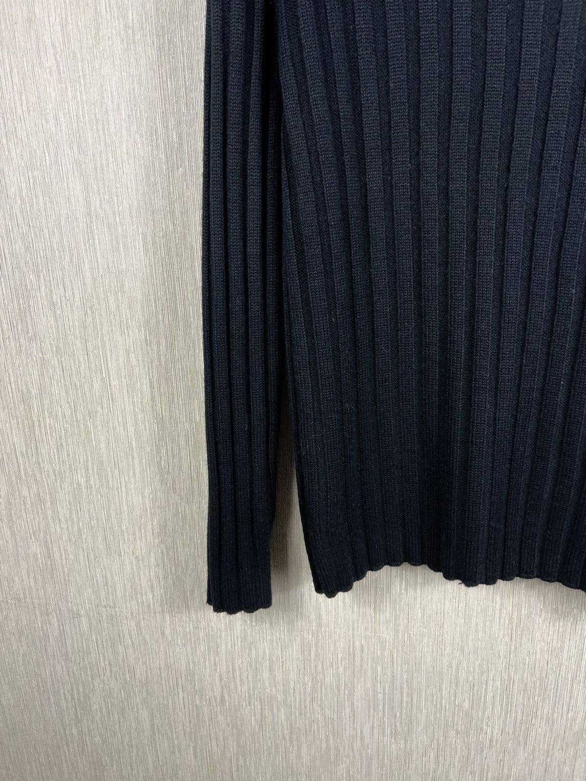 Giorgio Armani Vintage 90s Giorgio Armani jeans striped ribbed sweater Size US L / EU 52-54 / 3 - 7 Thumbnail