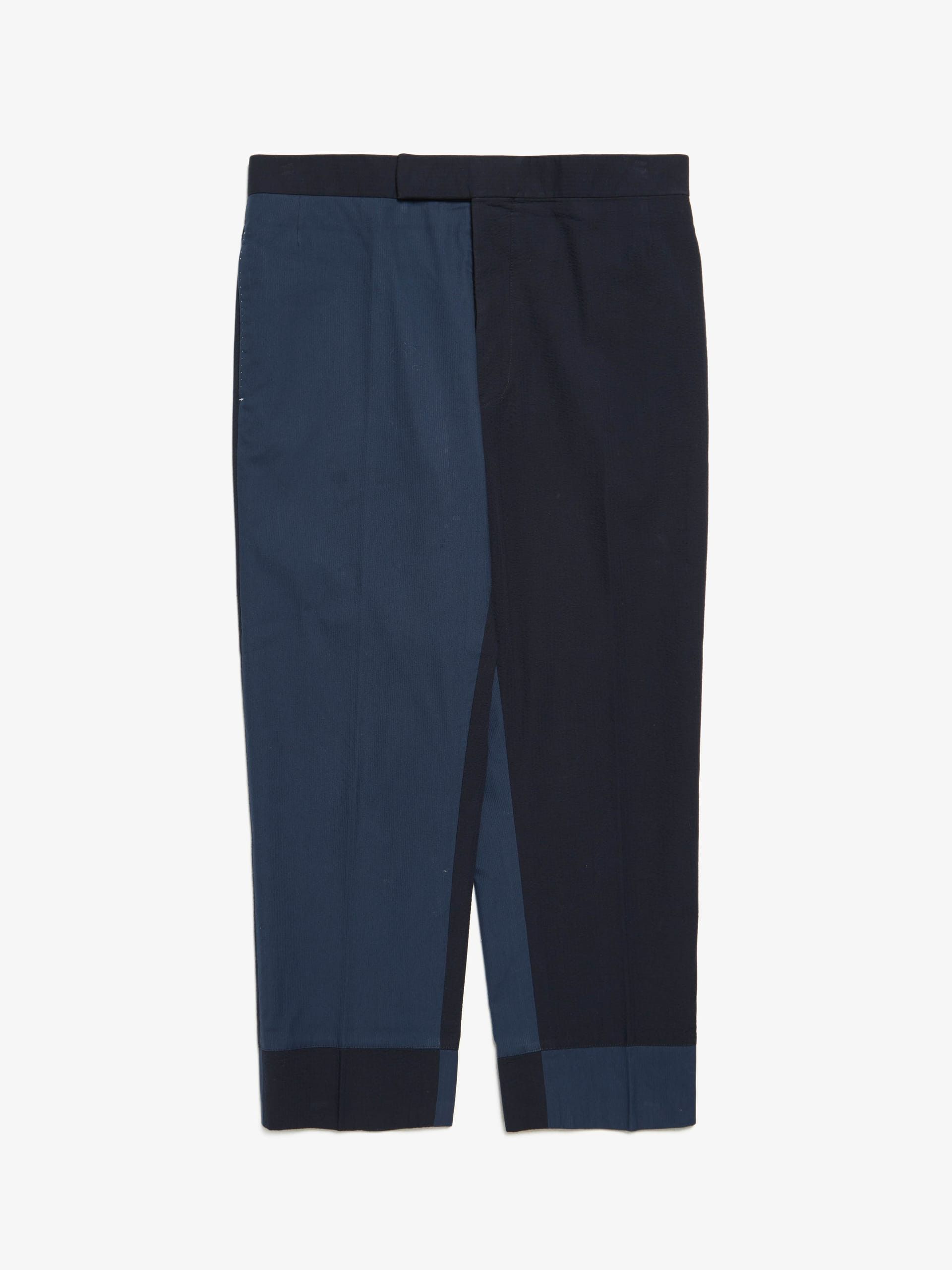 Thom Browne Navy Color Block Pants Size US 34 / EU 50 - 1 Thumbnail