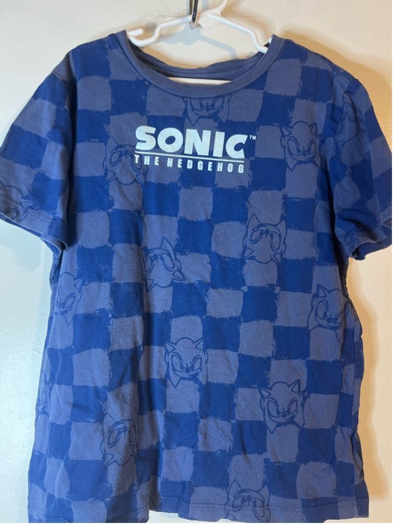 Other Boys SEGA Sonic the Hedgehog T-shirt Size L Blue Size US L / EU 52-54 / 3 - 1 Thumbnail