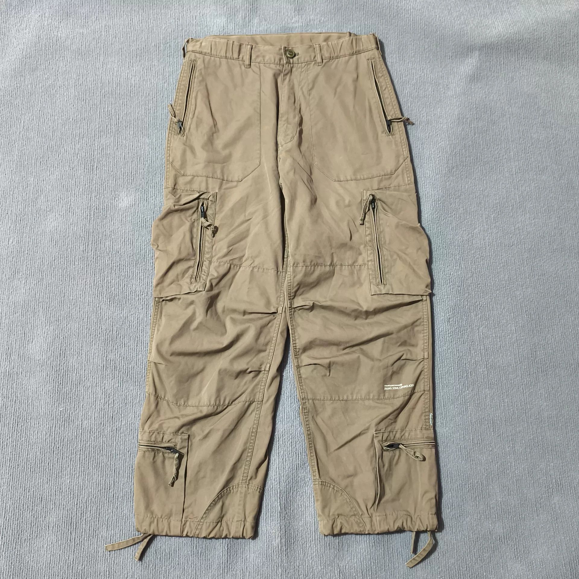 Wtaps Wtaps 01aw Military Multi-Zip Cargo Pants Size US 34 / EU 50 - 1 Thumbnail
