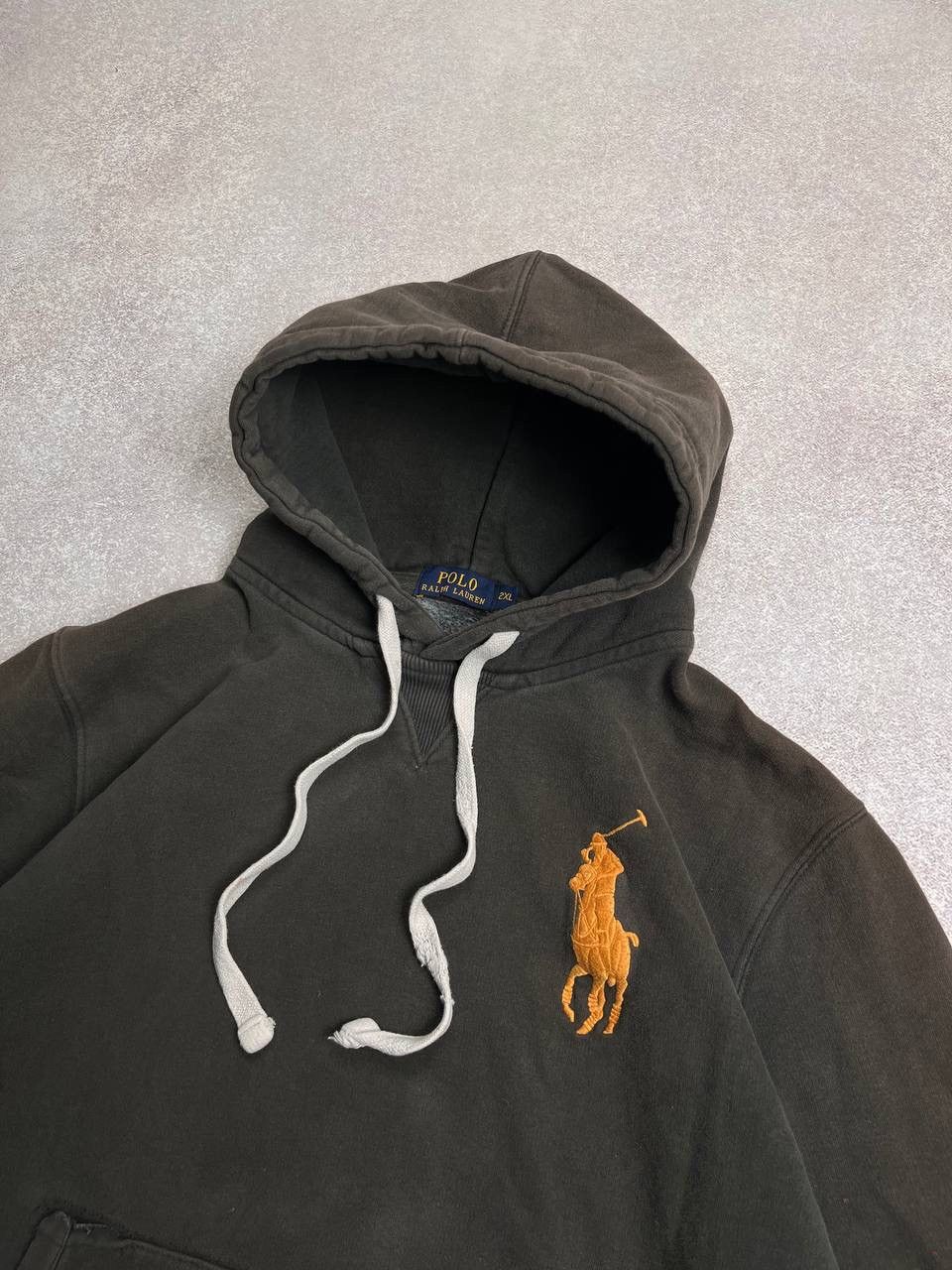 Polo Ralph Lauren Vintage Polo Ralph Lauren Perfect Sun Faded Boxy Hoodie XL Size US XL / EU 56 / 4 - 3 Thumbnail
