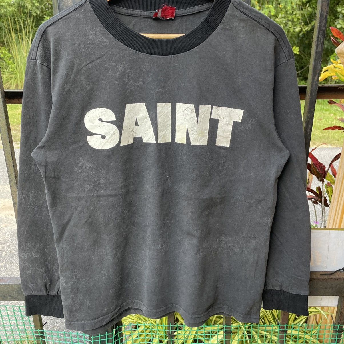 Band Tees 🔥Vintage Saint Satan Promo Streetwear Long Sleeves Tee Size US M / EU 48-50 / 2 - 5 Thumbnail