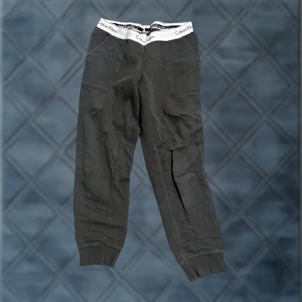 Calvin Klein Calvin Klein Pajama Pants Mens Medium Black Size US 31 - 1 Thumbnail