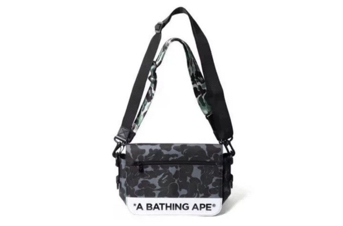 Bape RARE Bape A Bathing Ape 2017 ABC Camo Double Strap Sidebag Size ONE SIZE - 1 Thumbnail