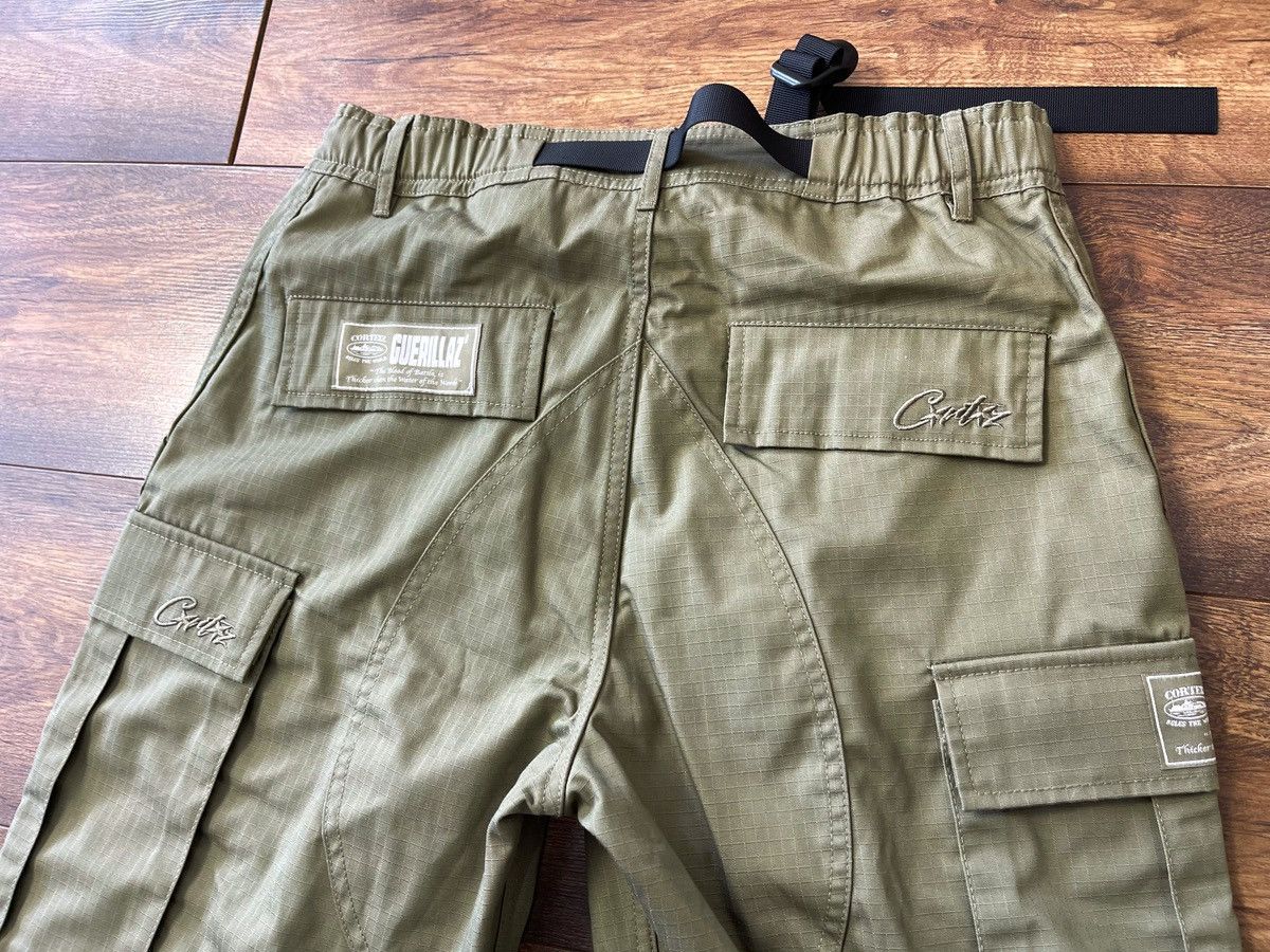 Corteiz Corteiz Guerrillaz Cargo Pants Tonal Khaki Combat Trousers Size US 32 / EU 48 - 14 Thumbnail