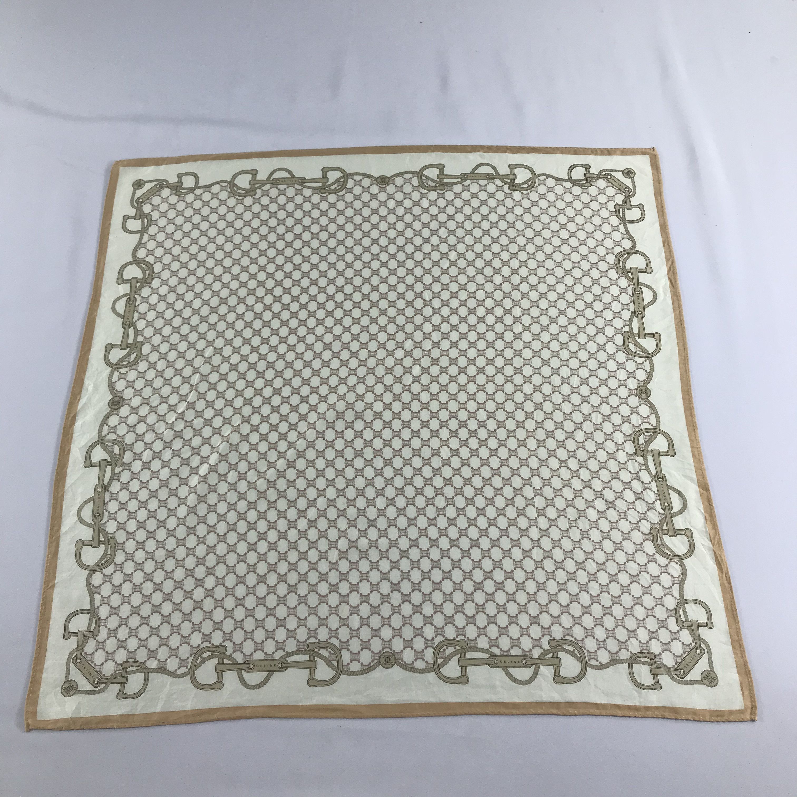 Celine Celine Handkerchief Neckerchief Bandana H810 Size ONE SIZE - 2 Thumbnail