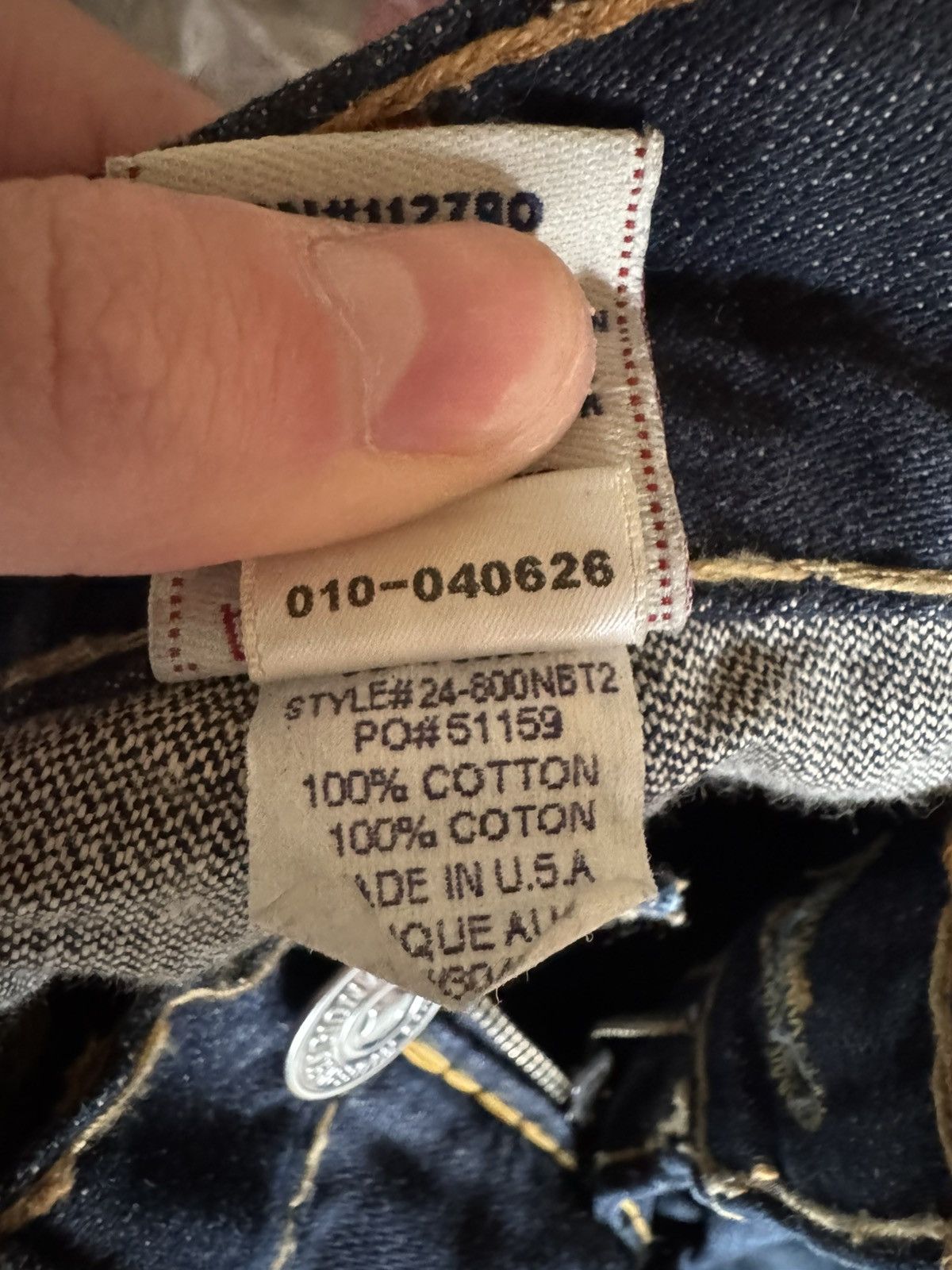 True Religion × Vintage True Religion jeans vintage denim Size US 30 / EU 46 - 13 Thumbnail