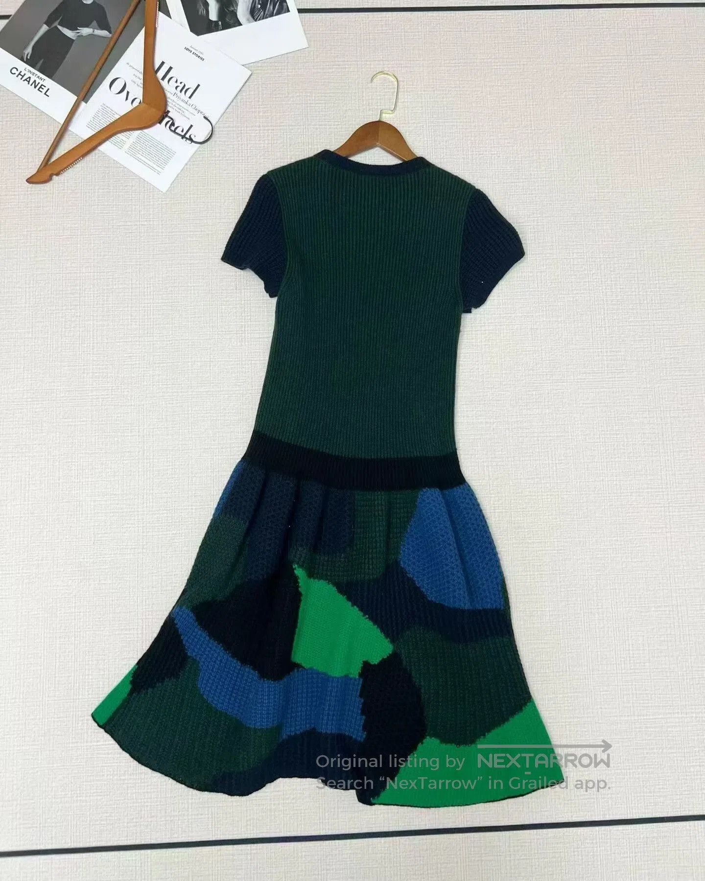 Louis Vuitton Louis Vuitton Knit Color-Blocked Dress. Size XL / US 12-14 / IT 48-50 - 3 Thumbnail