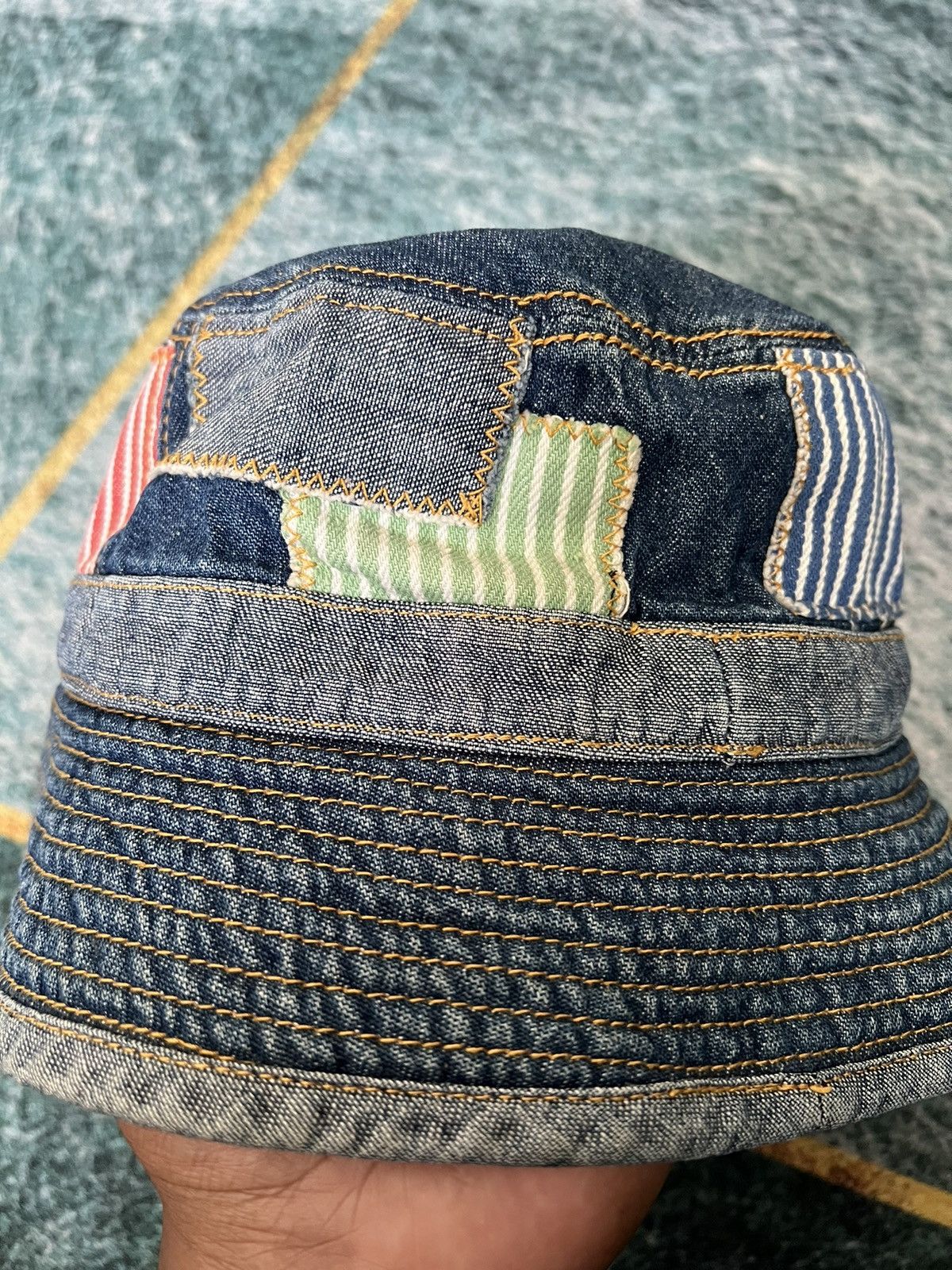 Oshkosh Vintage Oshkosh bucket hat denim kapital style Size ONE SIZE - 2 Thumbnail