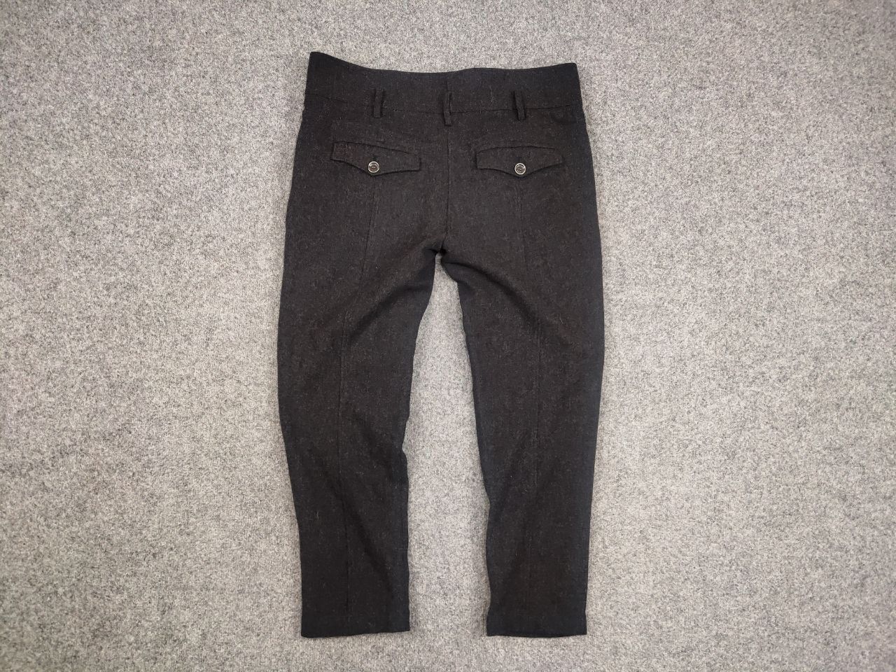 Burberry Burberry Brit Design Classic Gray Wool Cropped women Pants Size 34" / US 12 / IT 48 - 10 Thumbnail