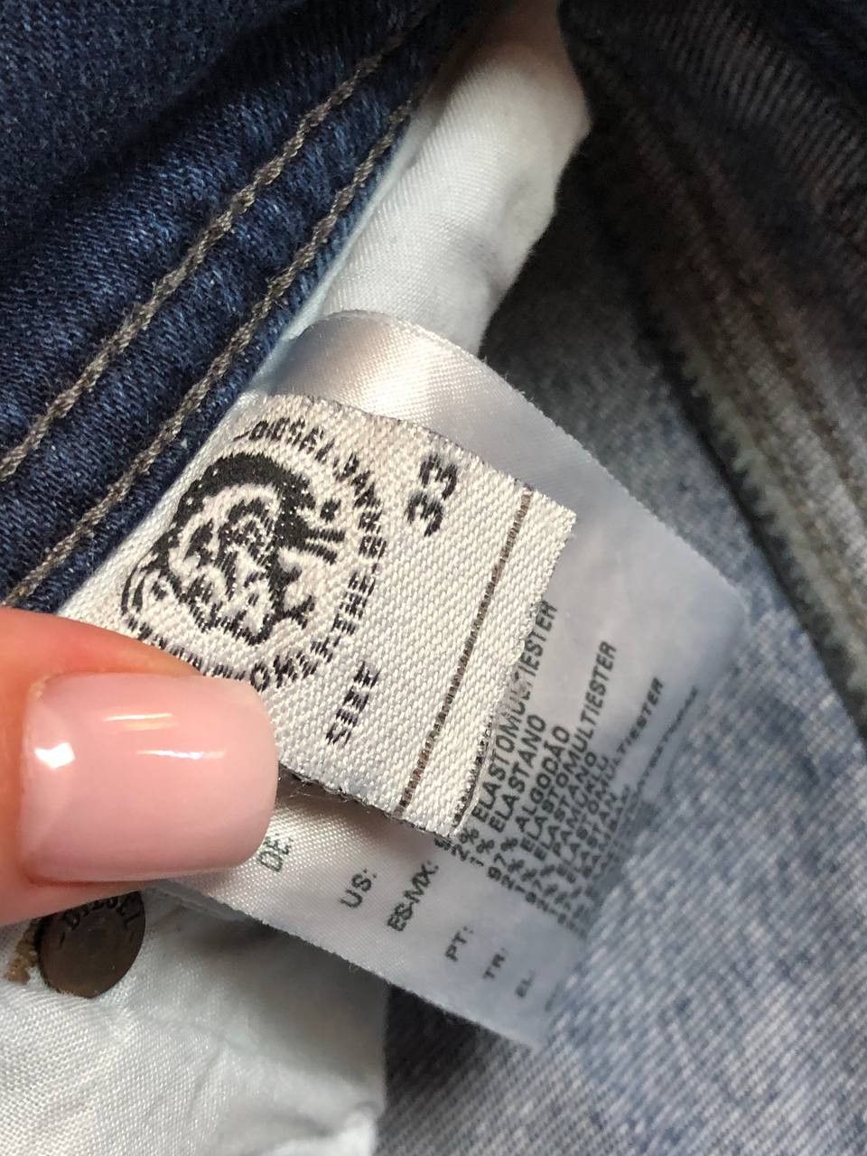 Diesel streetwear Diesel jeans W33 denim pants vintage Size US 33 - 3 Thumbnail