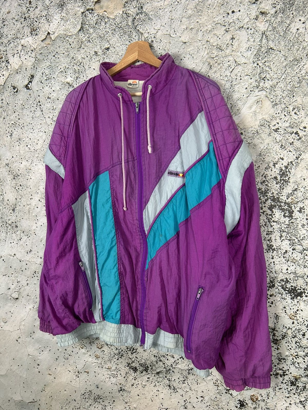 Ellesse Vintage Ellesse 90s Archive Sportswear Jacket Sweatshirt Size US XL / EU 56 / 4 - 2 Thumbnail