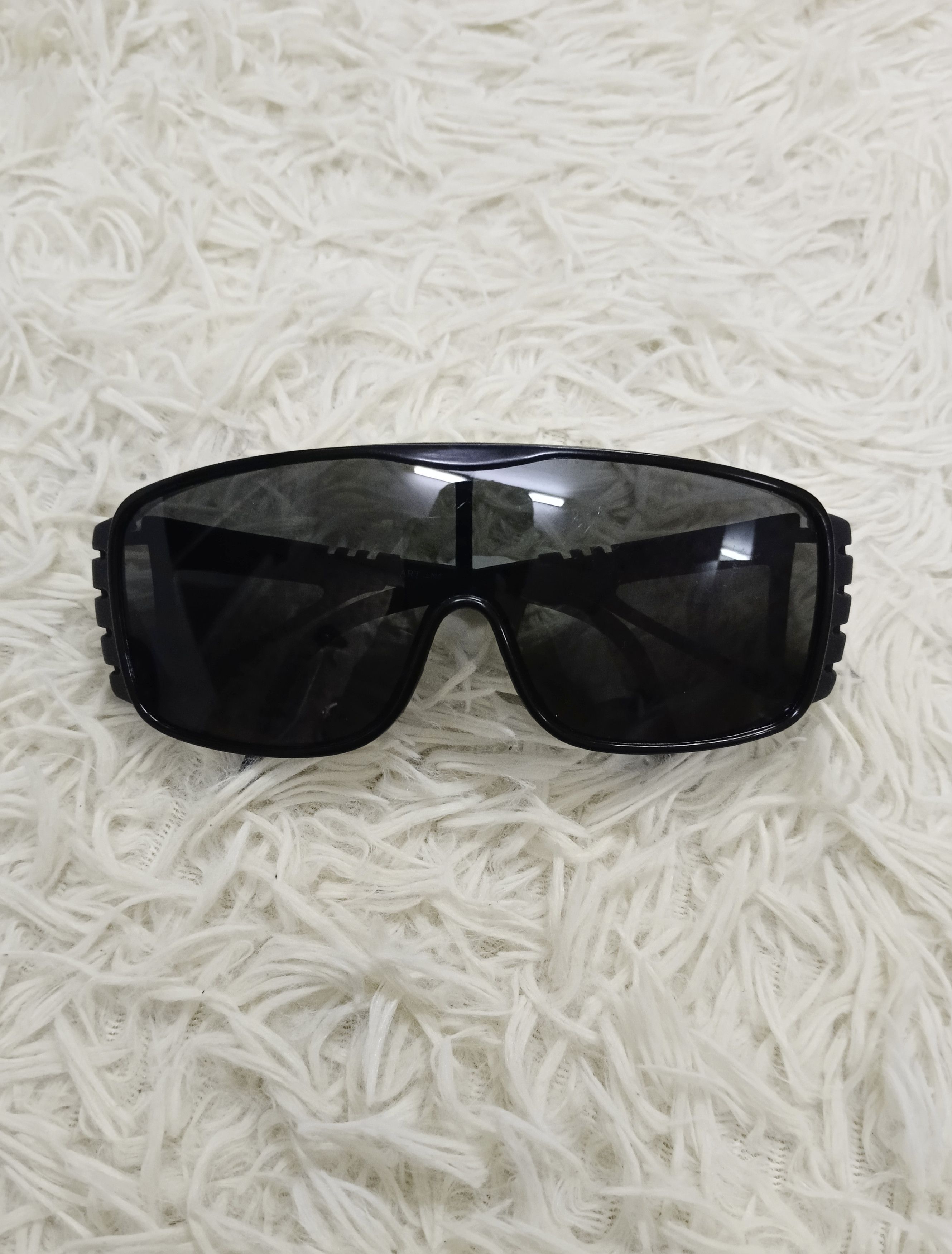 Vintage VINTAGE ALPINA OPTI-VIS OVERSIZE PLASTIC BLACK Size ONE SIZE - 1 Thumbnail