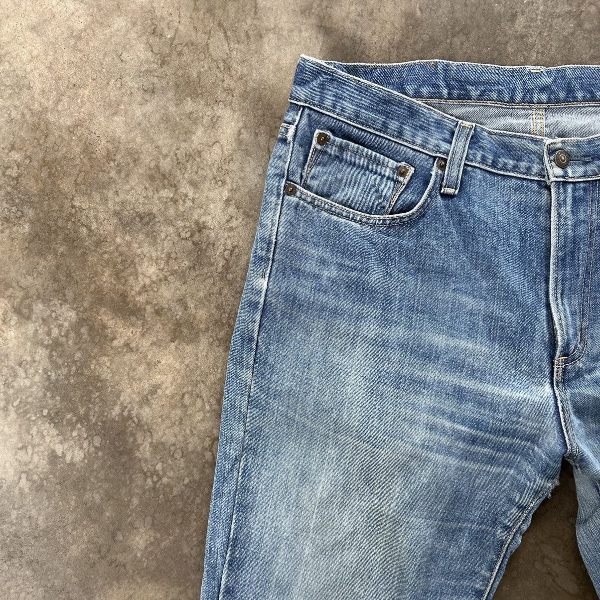 Japanese Brand Vintage Edwin Distressed Faded Denim Jean Pant W36 Size US 36 / EU 52 - 5 Thumbnail