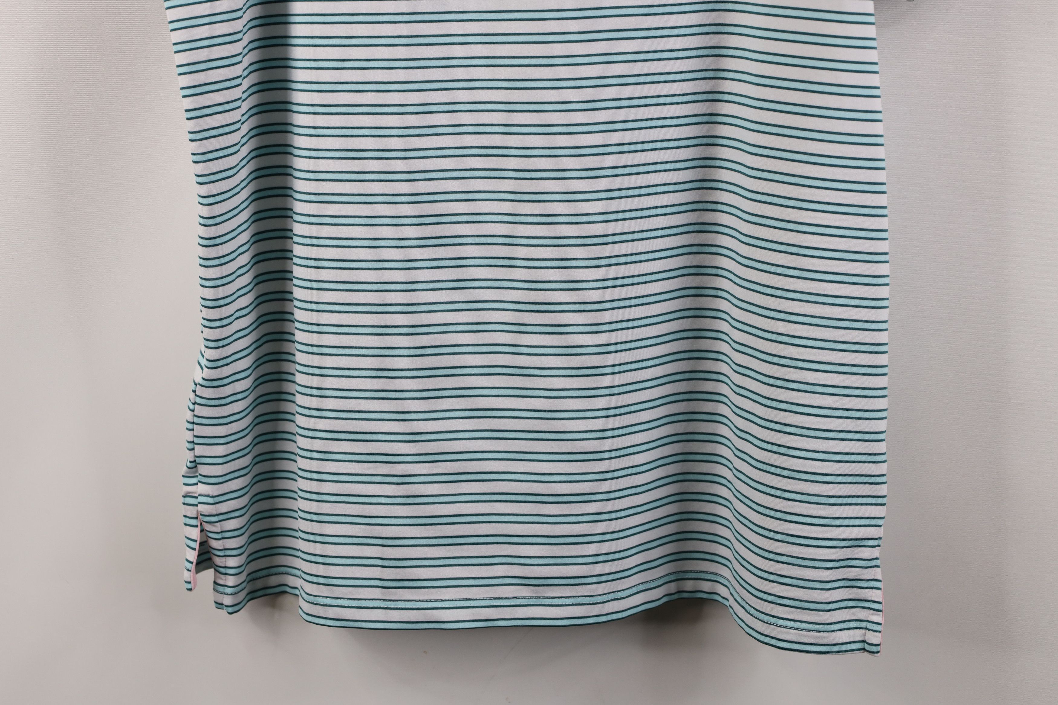 Grenson Greyson Clothiers Striped Color Block Knit Golf Polo Shirt Size US M / EU 48-50 / 2 - 14 Thumbnail