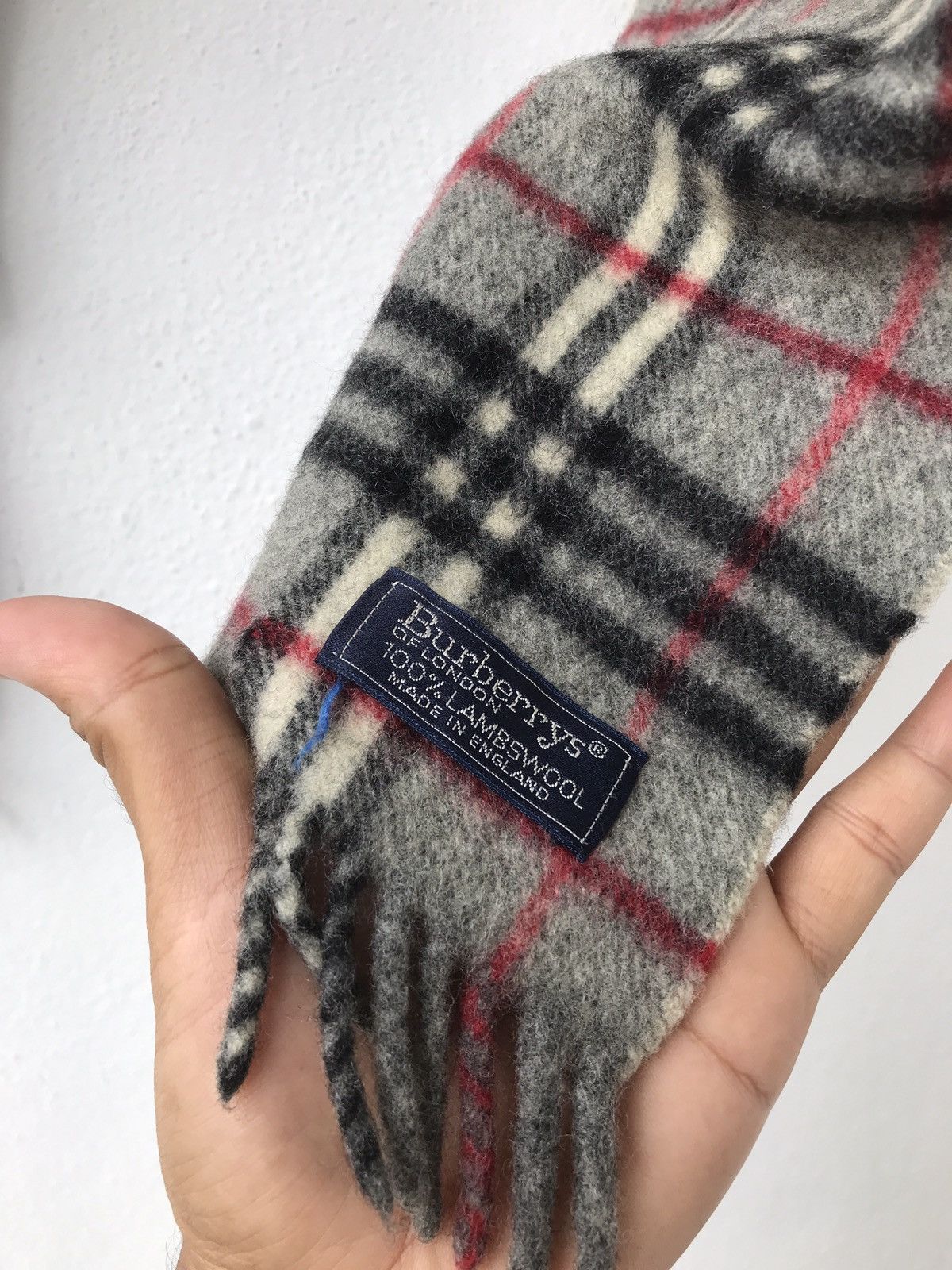 Burberry × Vintage vintage Burberrys nova check muffler Size ONE SIZE - 4 Thumbnail