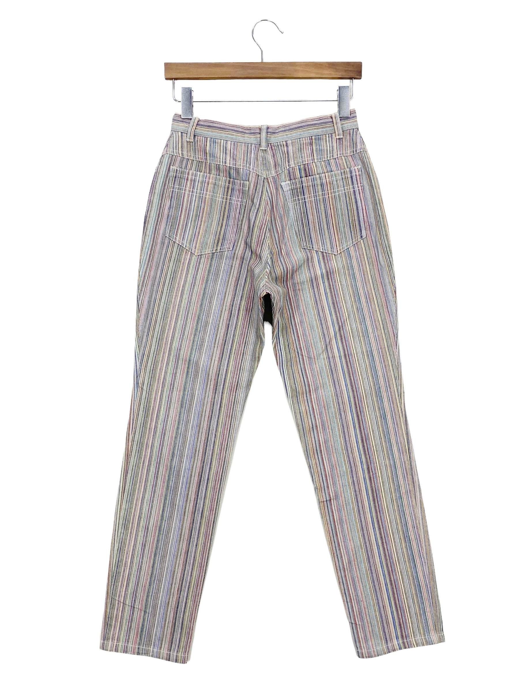 Japanese Brand Vert Dense Jeans Stripes Hickory Jeans Size US 26 / EU 42 - 2 Thumbnail