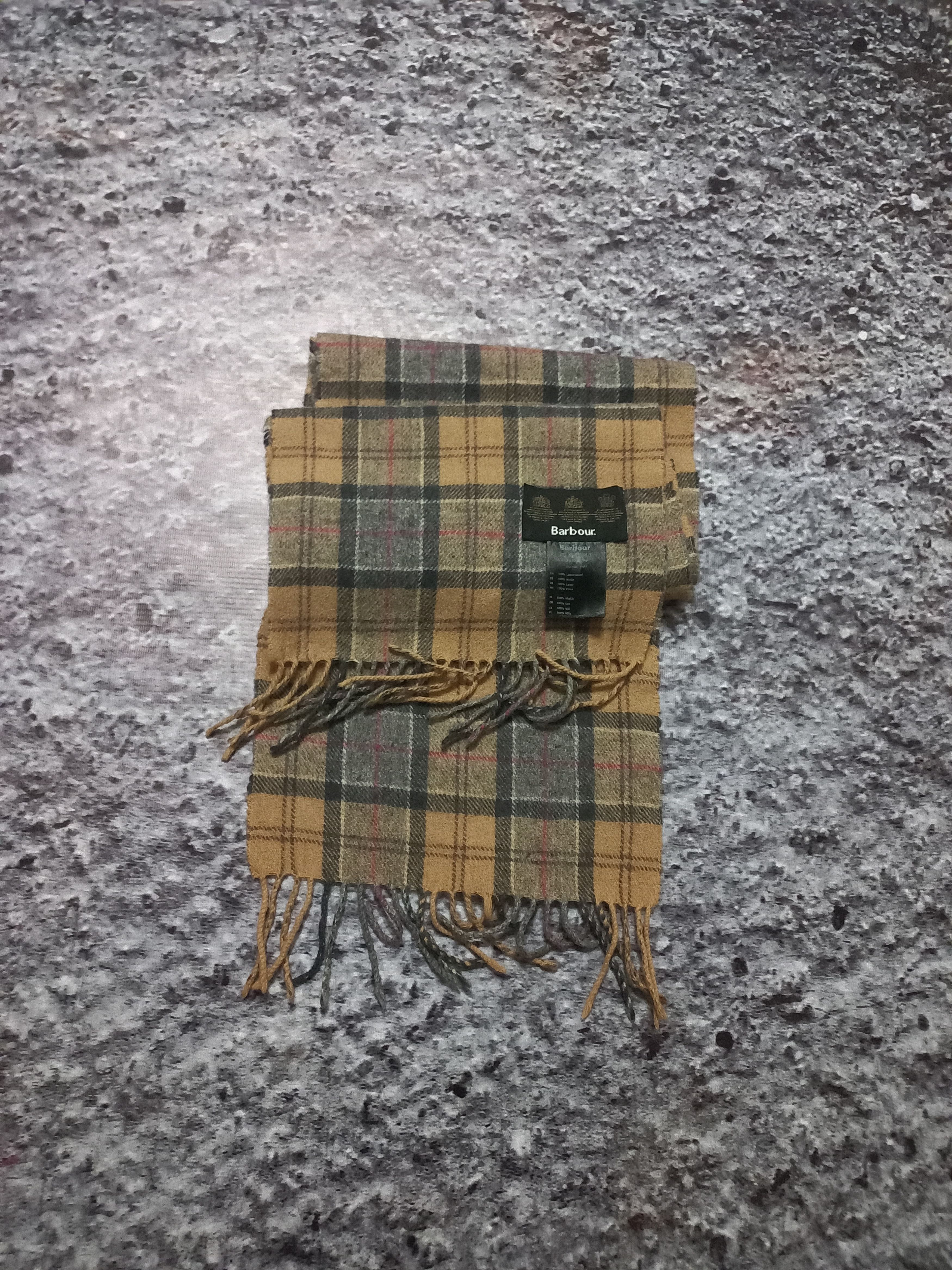 Barbour × Vintage Scarf Barbour Vintage Size ONE SIZE - 4 Thumbnail