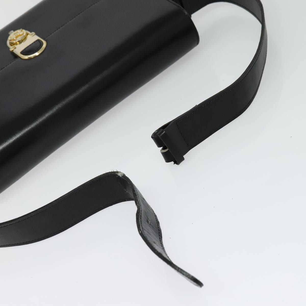 Celine CELINE Shoulder Bag Leather Black Gold Size ONE SIZE - 7 Thumbnail