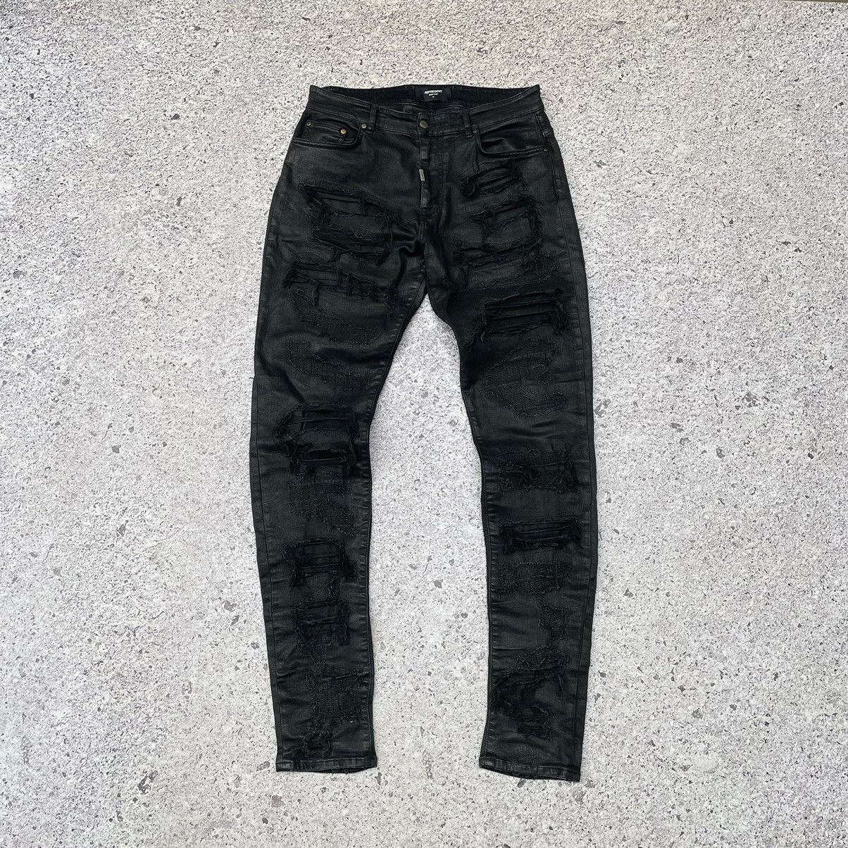 Avant Garde × Distressed Denim × Represent Clo. Represent Clo 