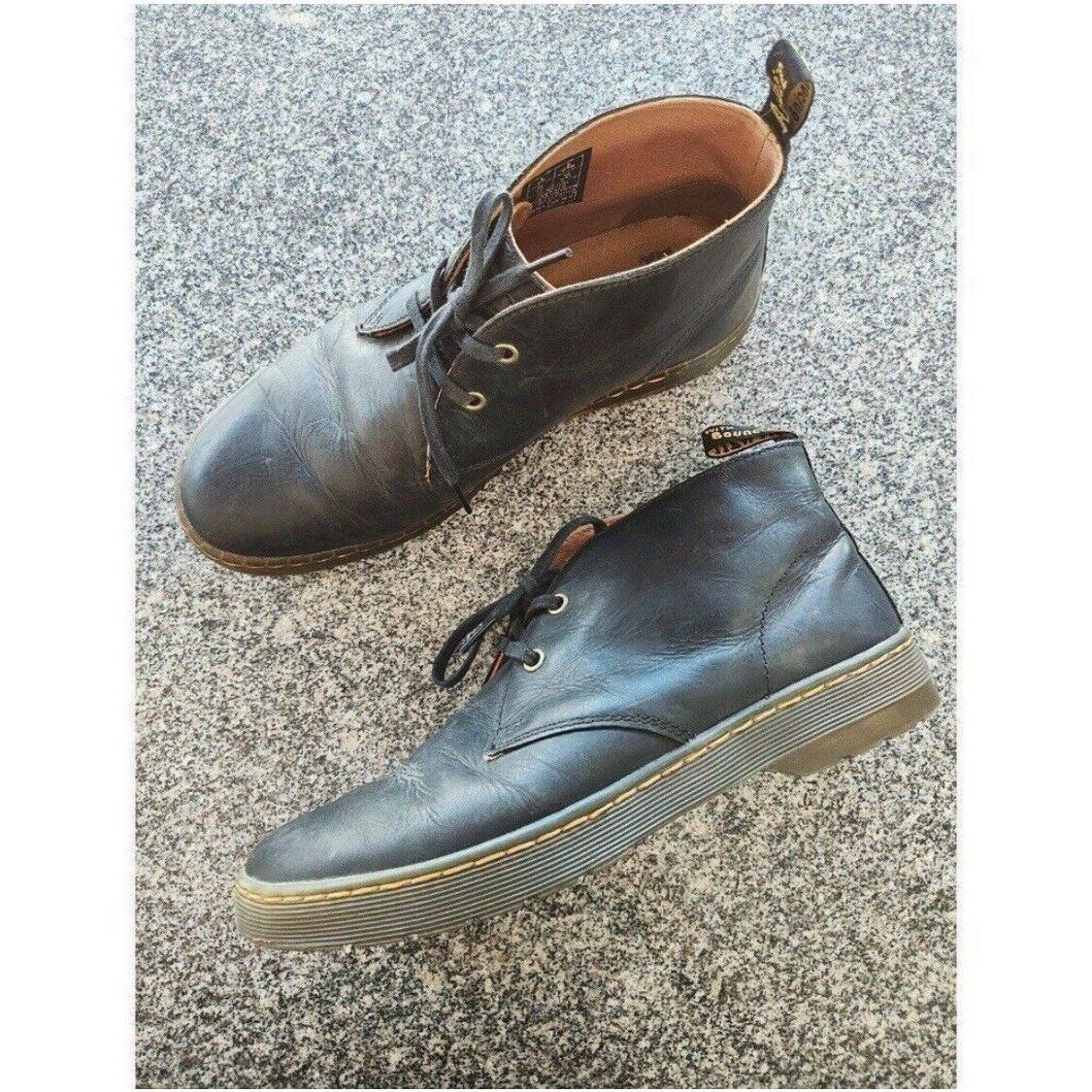 Dr. Martens Dr Martens Doc Cabrillo Black Leather Chukka Lace Up Boots S Size US 9 / EU 42 - 1 Thumbnail