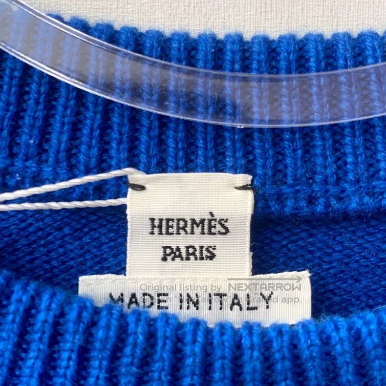 Hermes Hermes Blue Sweater for Women Size XS / US 0-2 / IT 36-38 - 5 Thumbnail