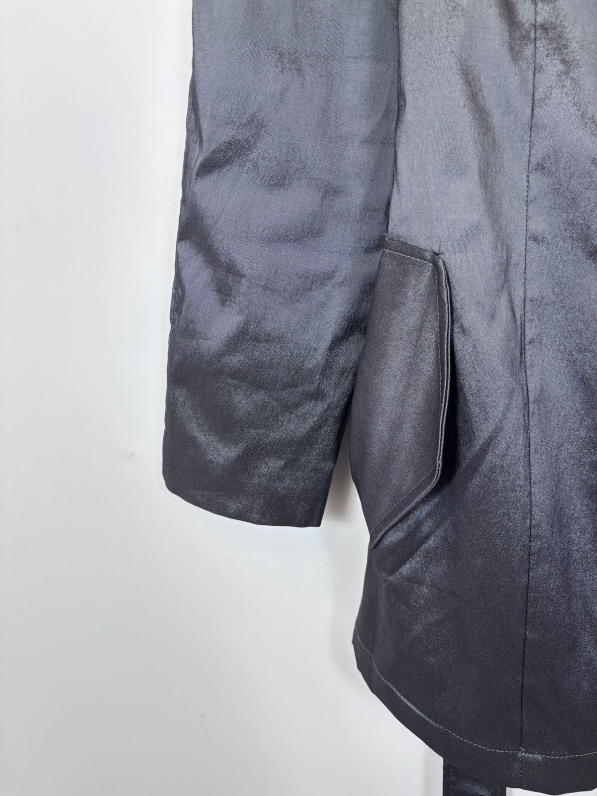 Joseph Ribkoff Joseph Ribkoff Women’s Belted Shiny Double Breasted Coat Size L / US 10 / IT 46 - 7 Thumbnail