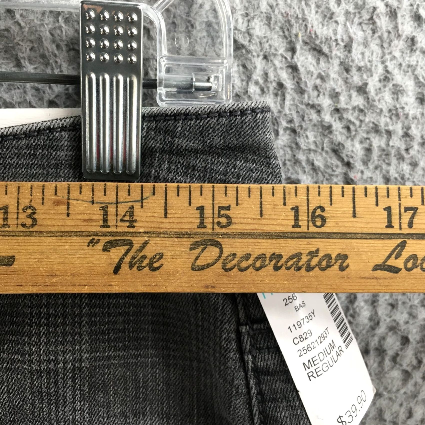 Vintage Maurices Jegging Jeans Womens M Reg Gray Denim High Rise Zip NEW Size 32" / US 10 / IT 46 - 5 Thumbnail