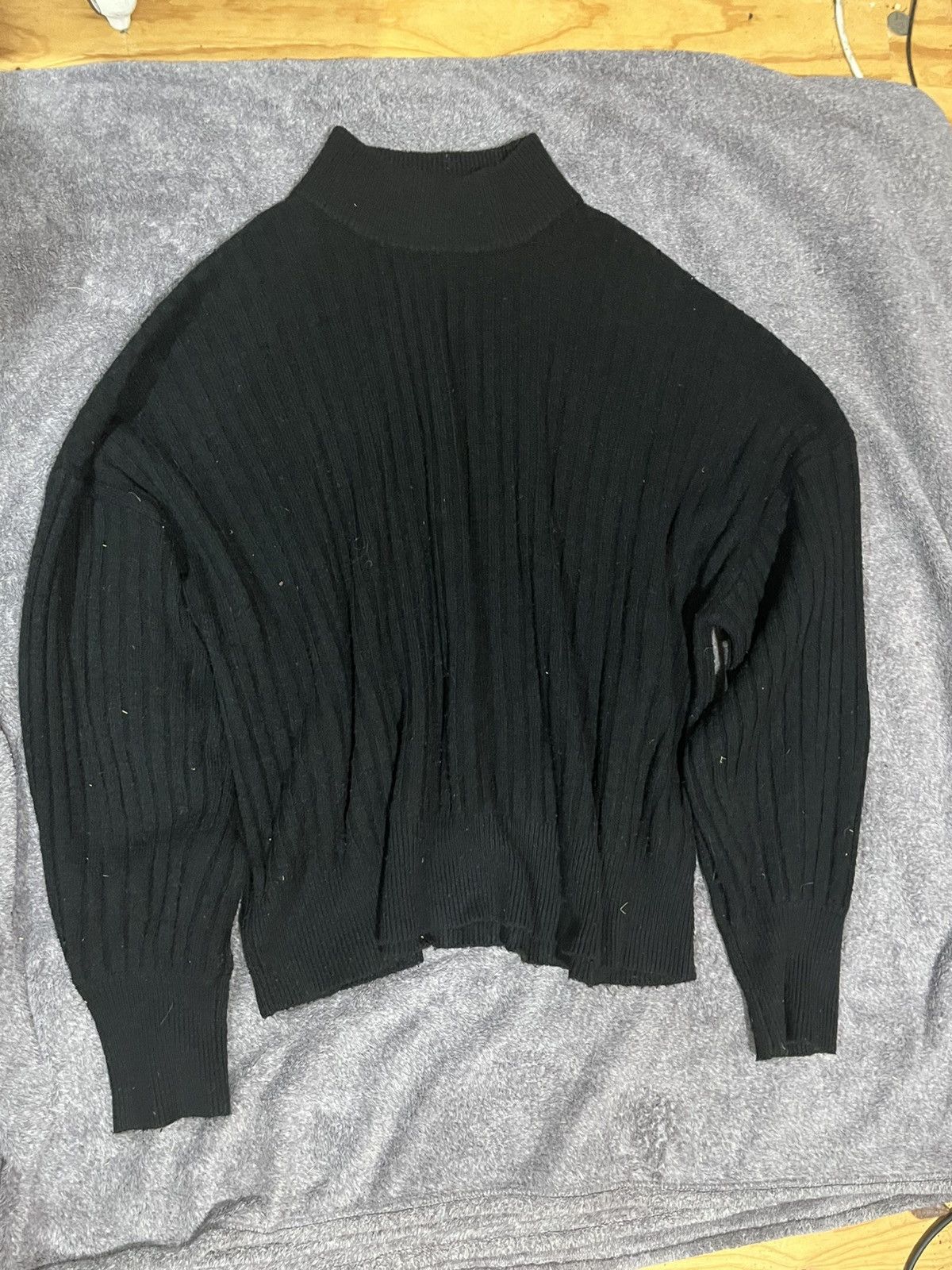 Issey Miyake Issey-Like Crazy Oversized Knit Sweater Size US XXL / EU 58 / 5 - 1 Thumbnail