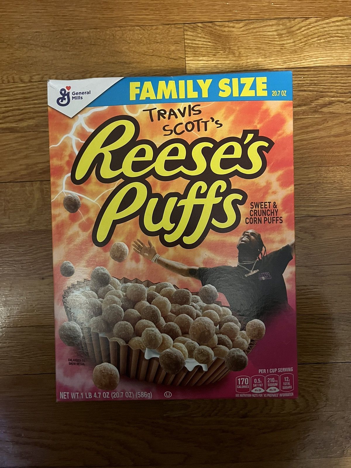 Travis Scott Travis Scott Reese’s puffs cereal box | Grailed