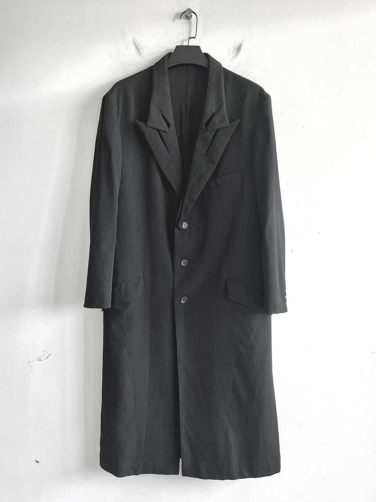 Yohji Yamamoto Yohji Yamamoto Pour Homme Gabardine DETACHABLE COLLAR JACKET Size US S / EU 44-46 / 1 - 1 Thumbnail