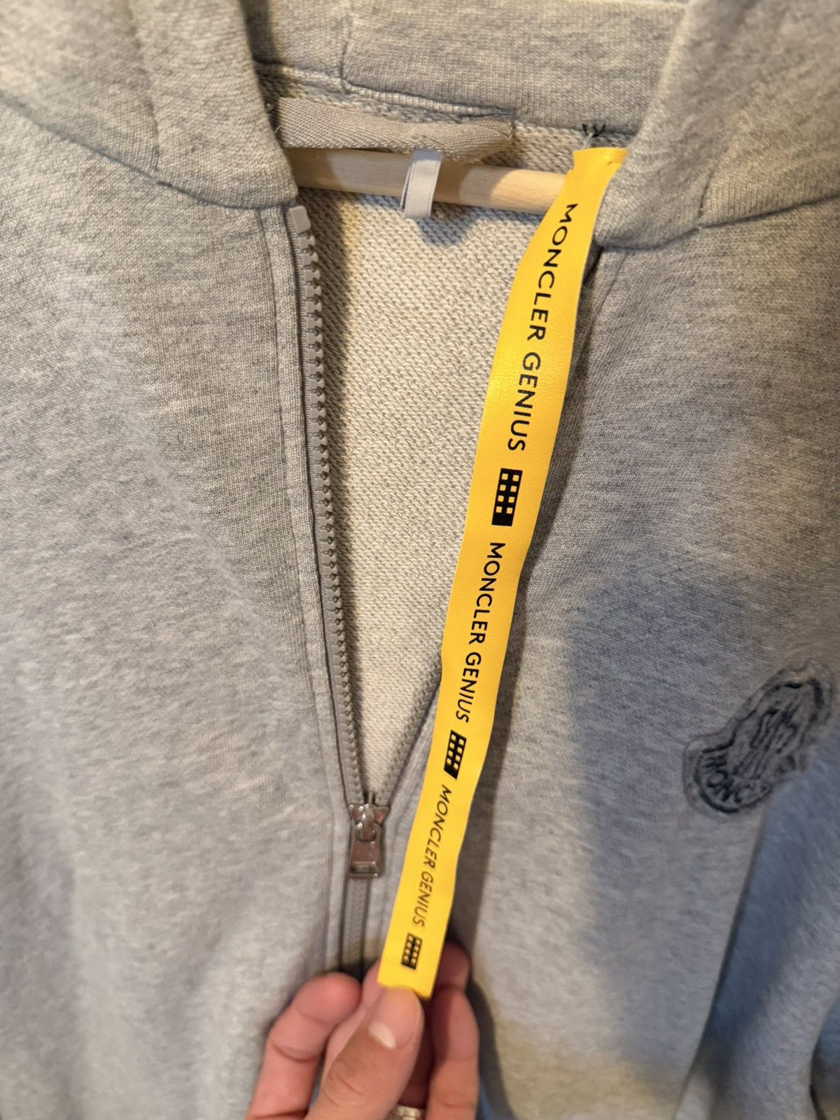 Moncler Genius Moncler Genius Bubble Logo Zip Up Hoodie Size US XL / EU 56 / 4 - 5 Thumbnail