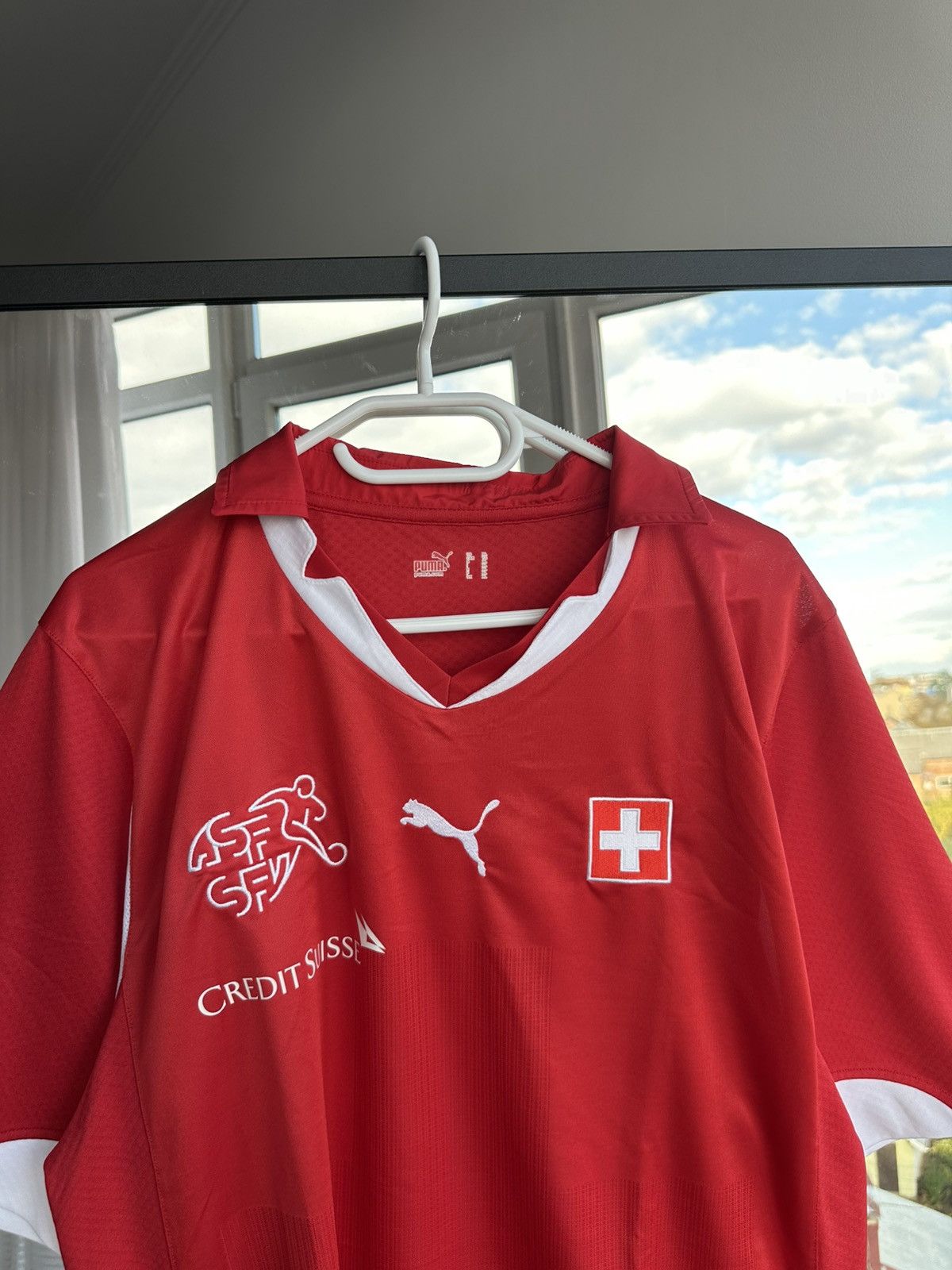 Puma Puma Switzerland National Football Team Soccer Jersey 2010s Size US XL / EU 56 / 4 - 4 Thumbnail