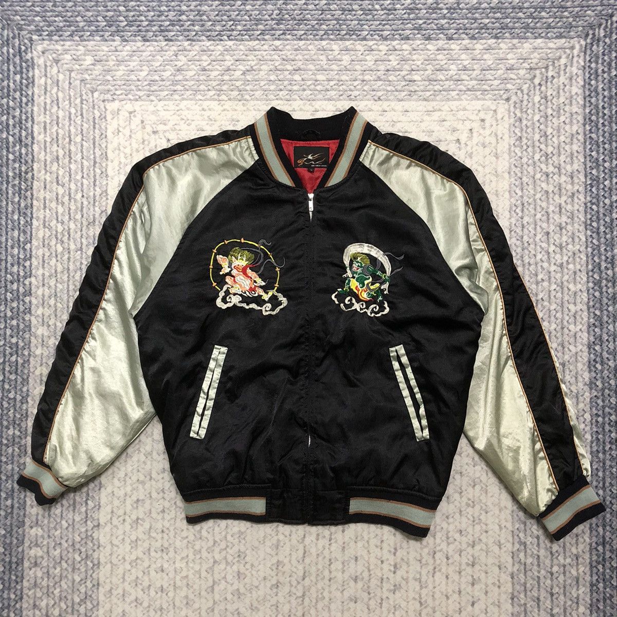 Japanese Brand × Vintage Rare Vintage Japan Yokosuka Sukajan Jacket Size US M / EU 48-50 / 2 - 1 Thumbnail