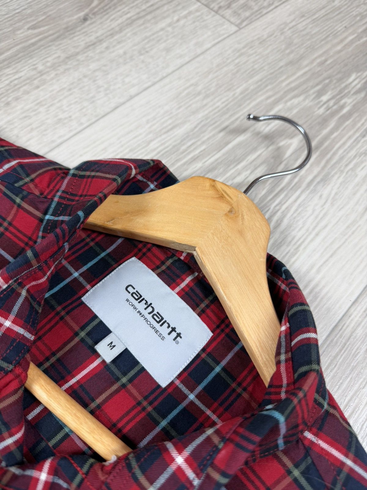 Carhartt Carhartt WIP Patton Red Shirt Size M Size US M / EU 48-50 / 2 - 7 Thumbnail
