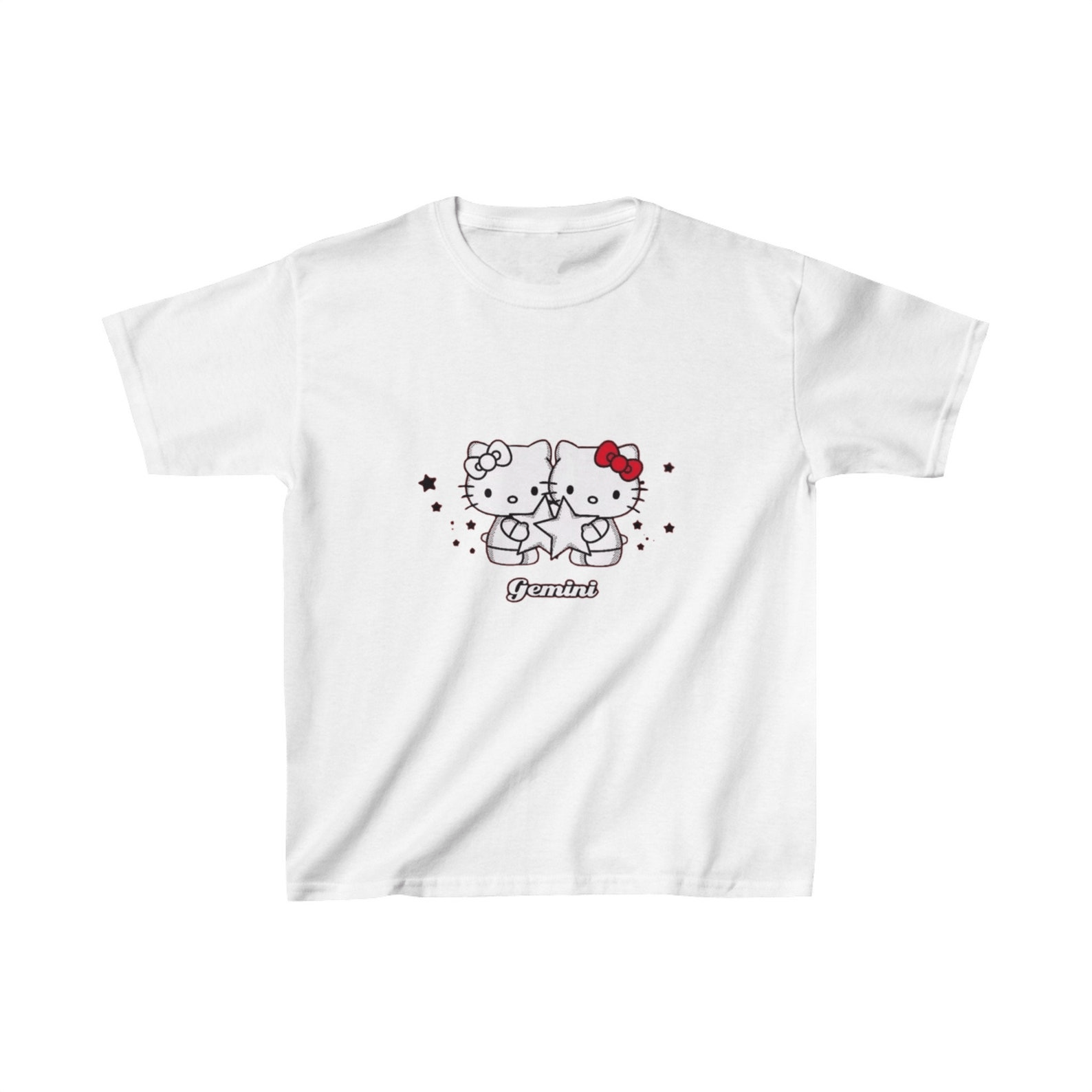 Other Gemini Hello Kitty Graphic Baby Tee Size S / US 4 / IT 40 - 3 Thumbnail