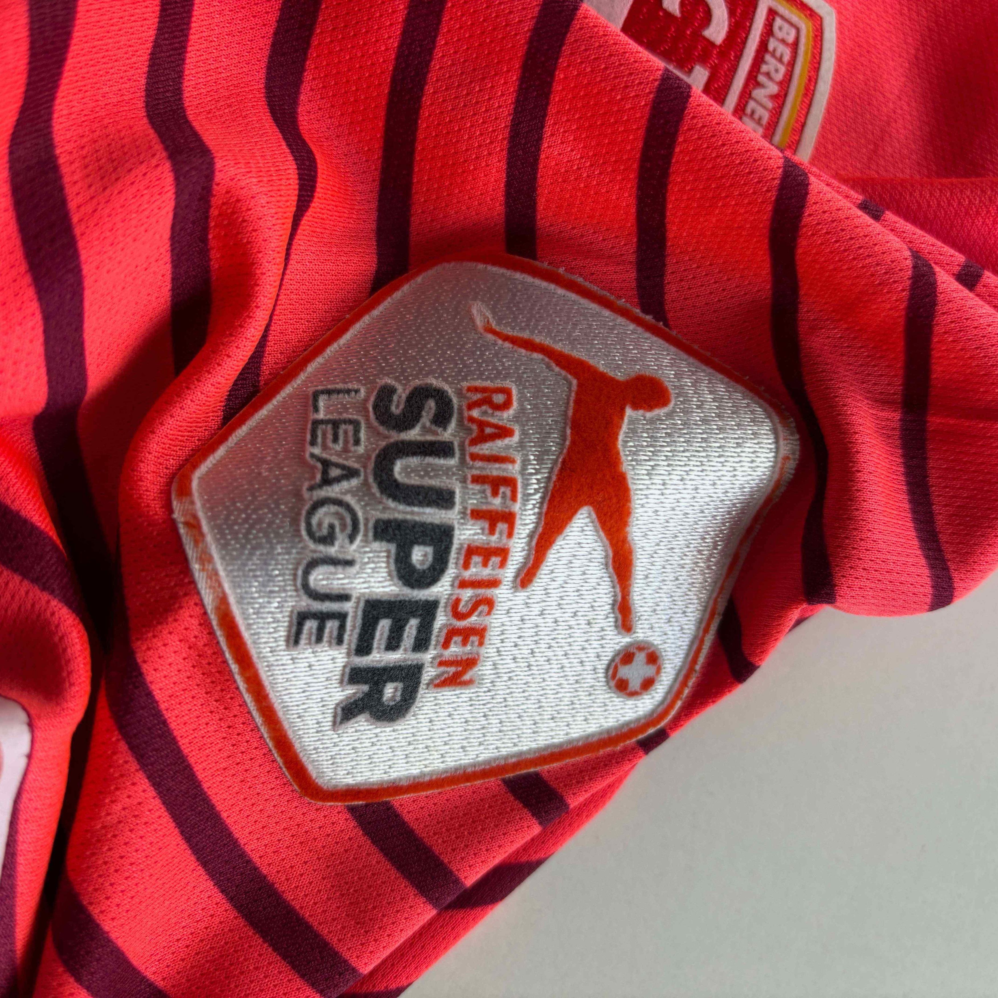 Nike MATCH WORN FC Thun 2017-18 home Hornung football jersey M Size US M / EU 48-50 / 2 - 8 Thumbnail
