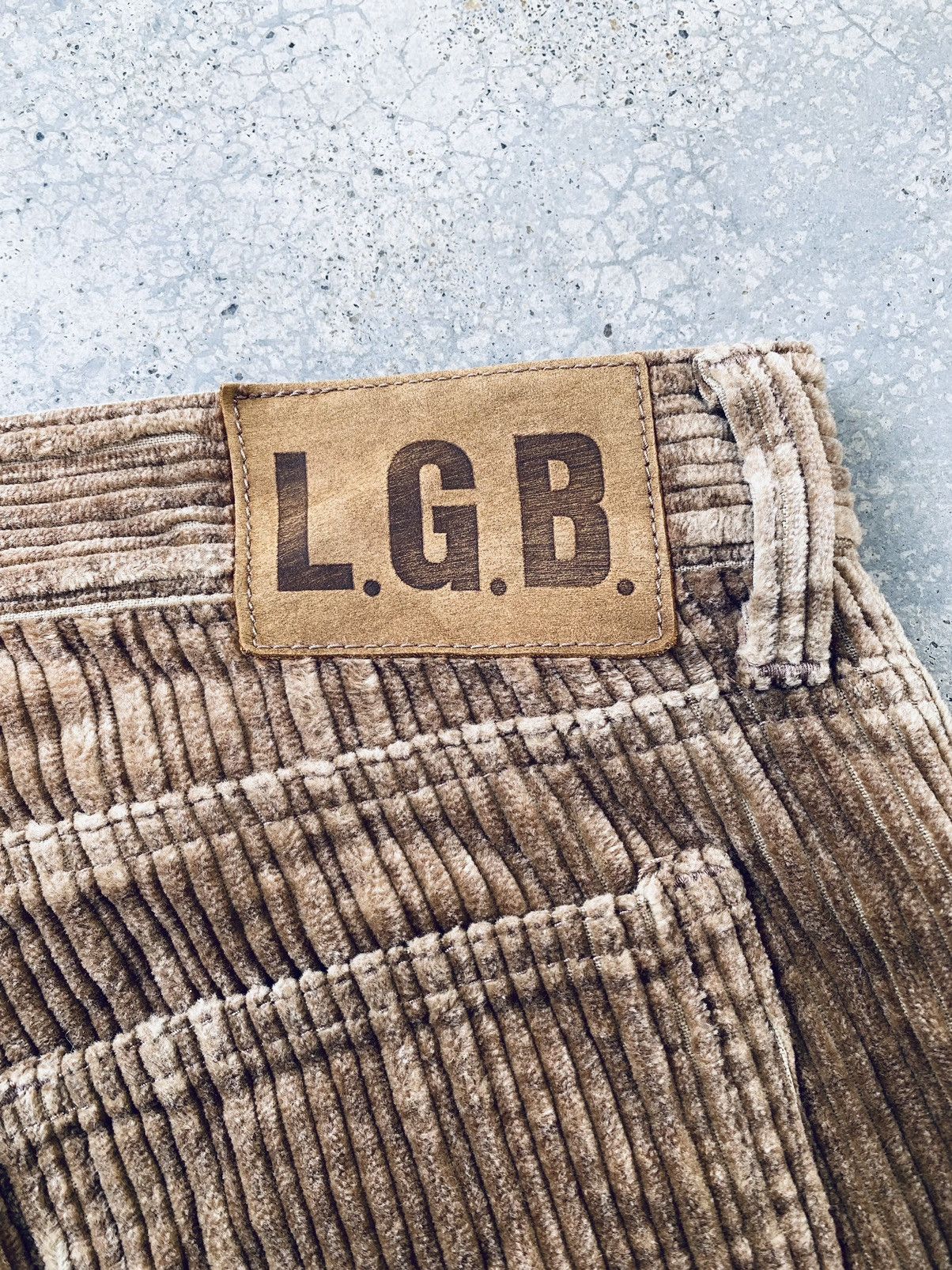 Le Grande Bleu (L.G.B.) Vintage 90s LGB Le Grand Bleu Corduroy pants Size US 30 / EU 46 - 15 Thumbnail