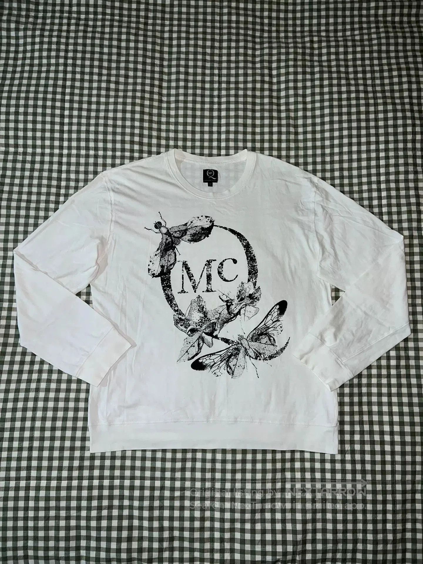 Alexander McQueen Alexander McQueen Inkjet Print Long-Sleeve Top. Size US XL / EU 56 / 4 - 1 Thumbnail