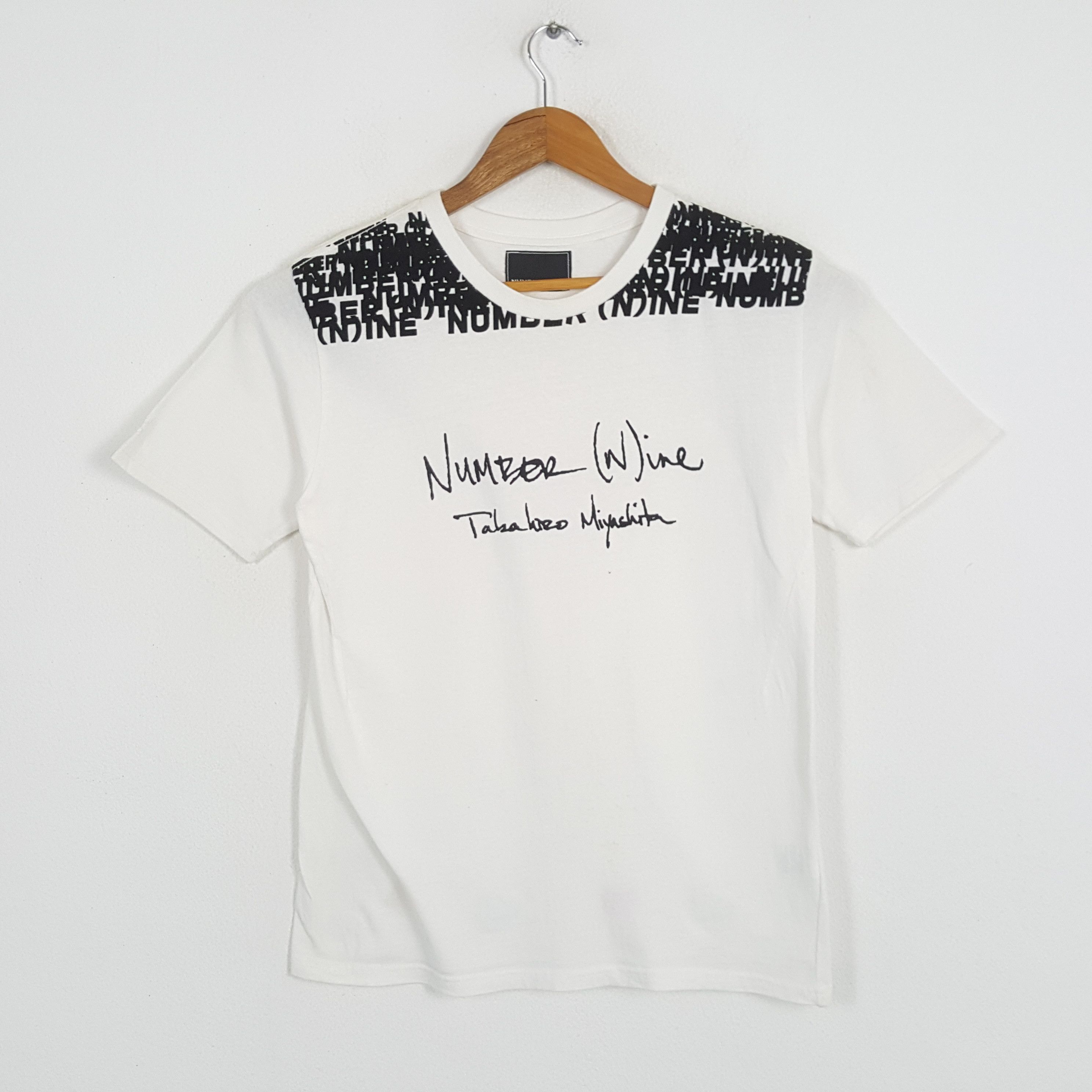 Japanese Brand × Number (N)ine × Vintage Vintage NUMBER (N)INE Japanese Fashion Brand T-Shirts Size US M / EU 48-50 / 2 - 1 Thumbnail