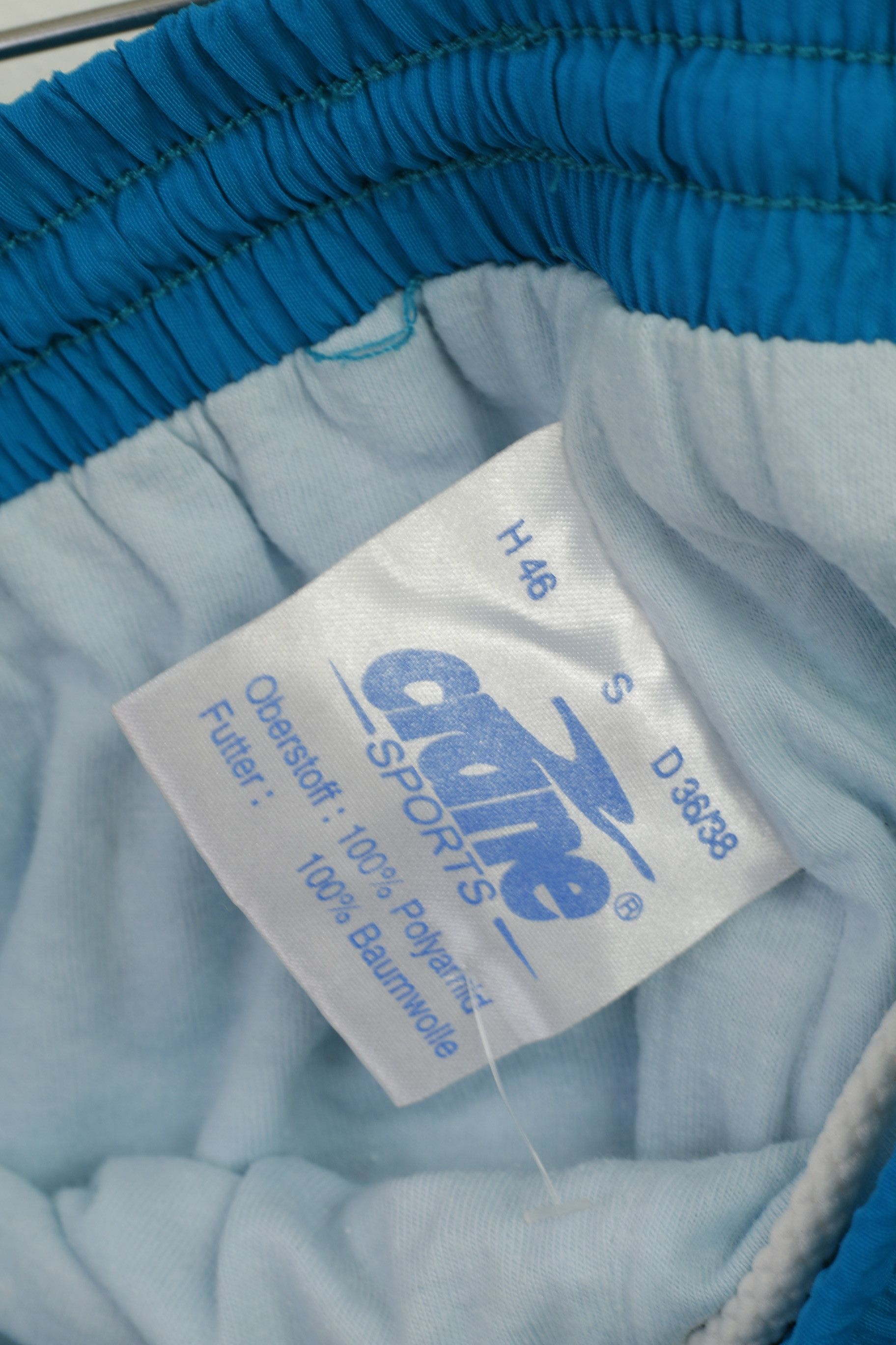 Vintage Crane Sports Men S 36/38 Trousers Blue Nylon 8304 Size US 30 / EU 46 - 3 Thumbnail