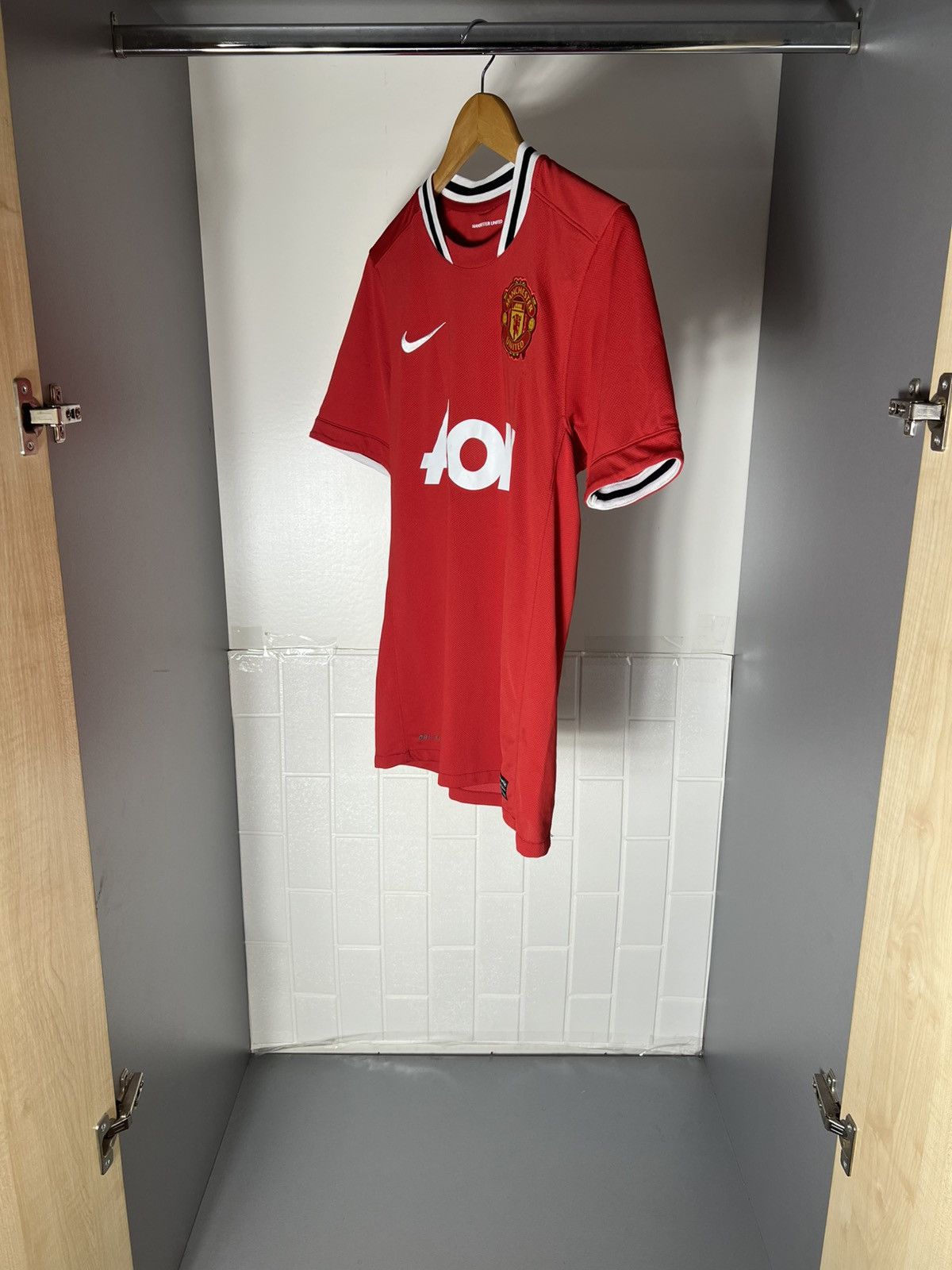 Nike VINTAGE NIKE FC MANCHESTER UNITED ENGLAND SOCCER JERSEY Y2K Size US S / EU 44-46 / 1 - 9 Thumbnail