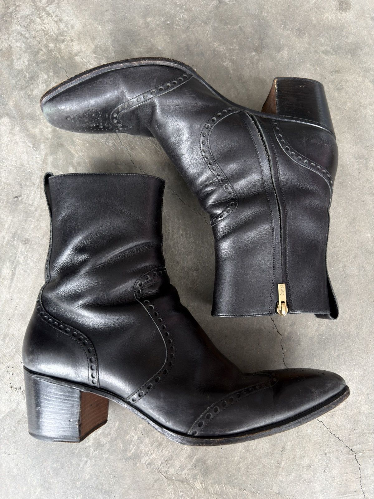 Yves Saint Laurent Yvs saint laurent johnny boot Size US 11.5 / EU 44-45 - 1 Thumbnail