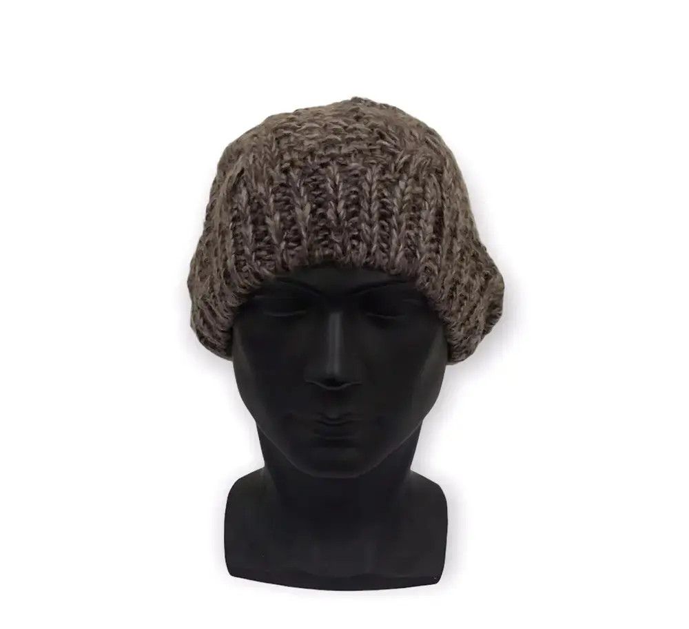 Japanese Brand Japanese Brand Knit Design Beanie Hat Size ONE SIZE - 2 Thumbnail