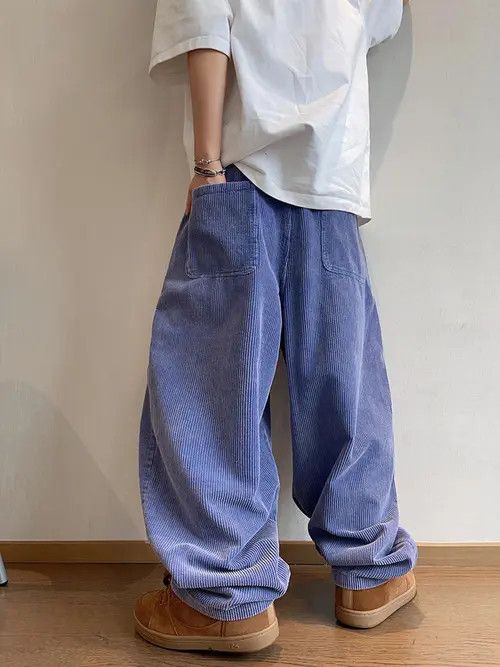 Other Loose Fit Corduroy Pants with Drawstring Size US 32 / EU 48 - 4 Thumbnail