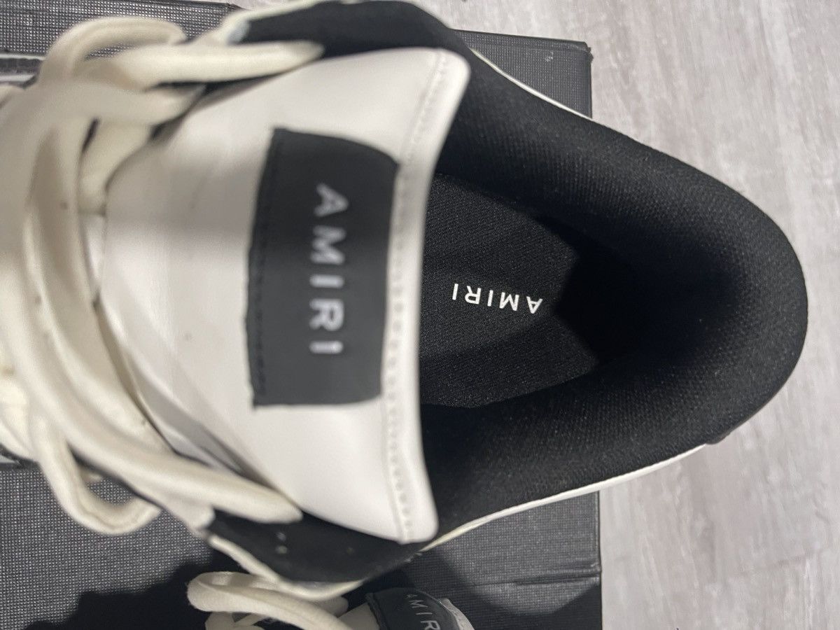 Amiri Amiri Skel Top Low 'Chunky - White Black' Size US 10 / EU 43 - 8 Thumbnail
